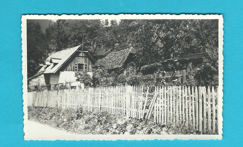 Foto Bauerngarten in Ardning bei Liezen. (1950) Rainer vlg. Schüttbauer.