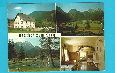 AK Wildalpen. Gasthof zum Krug. Hubert Ganser. Hinterwildalpen 49.