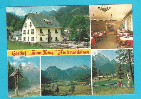 AK Gasthof zum Krug Hinterwildalpen. Wildalpen.