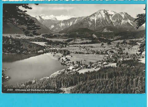 AK Altaussee mit Dachstein u. Sarstein.