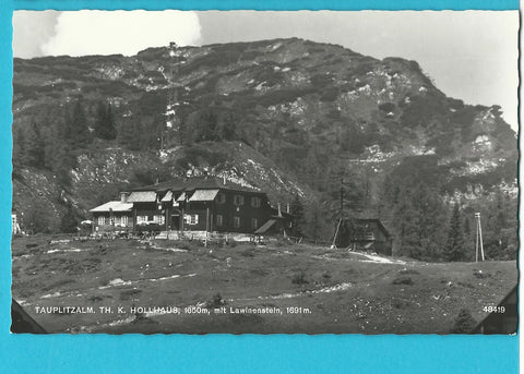 AK Tauplitzalm Th. K. Hollhaus. (1964)