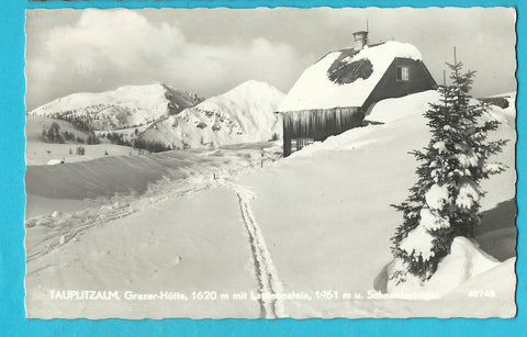 AK Tauplitzalm, Grazer Hütte. (1958)