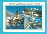 AK Herzliche Wintergrüße aus Bad Aussee.