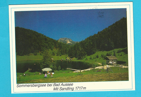 AK Sommersbergsee bei Bad Aussee.