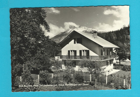 AK Bad Aussee, Haus Feichtinger mit Loser.