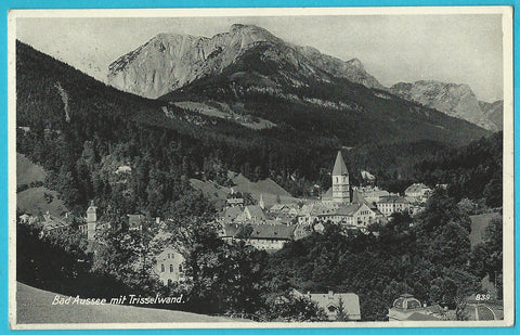 AK Bad Aussee mit Trisselwand. (1933)
