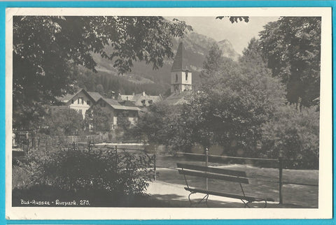AK Bad Aussee - Kurpark.
