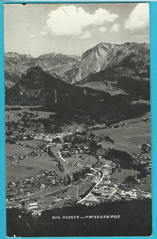 AK Bad Aussee mit Totes Gebirge.