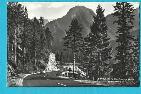 AK Pötschenpass - Strasse.