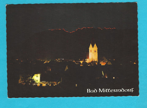 AK Bad Mitterndorf - Grimminggratbeleuchtung.