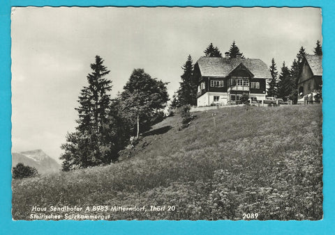AK Mitterndorf, Thörl 20. Haus Sendlhofer.