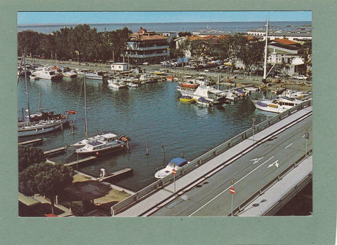 AK Lignano Sabbiadoro. Ponte sulla Darsena.
