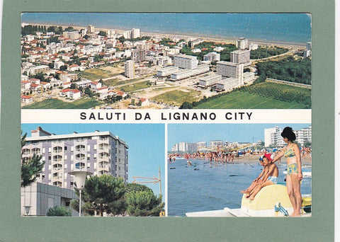 AK Saluti da Lignano City.