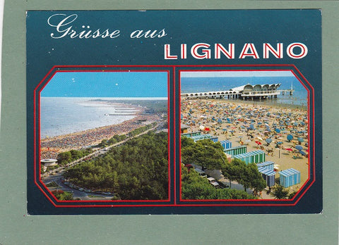 AK Grüße aus Lignano.