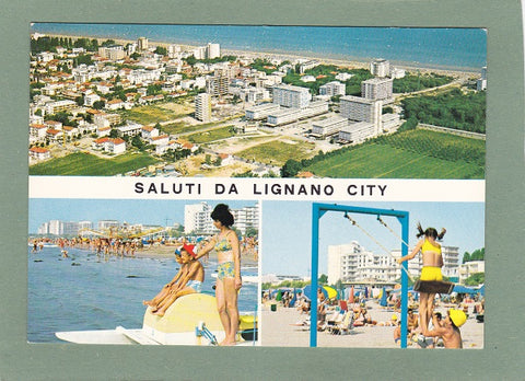 AK Saluti da Lignano City.