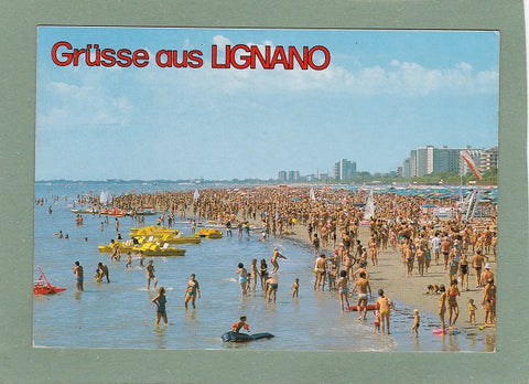 AK Grüße aus Lignano.