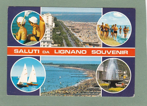 AK Saluti da Lignano Souvenir.