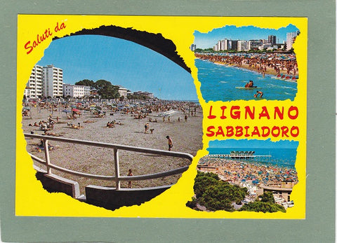 AK Saluti da Lignano Sabbiadoro.