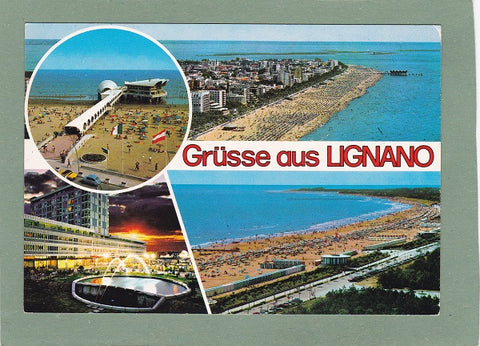 AK Grüße aus Lignano.