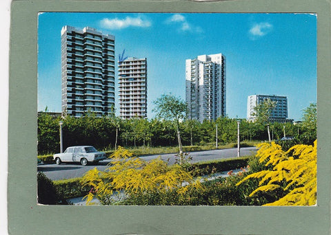 AK Lignano Pineta. Lungomare e grattacieli.