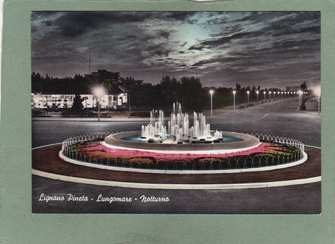 AK Lignano Pineta – Lungomare – Notturno.