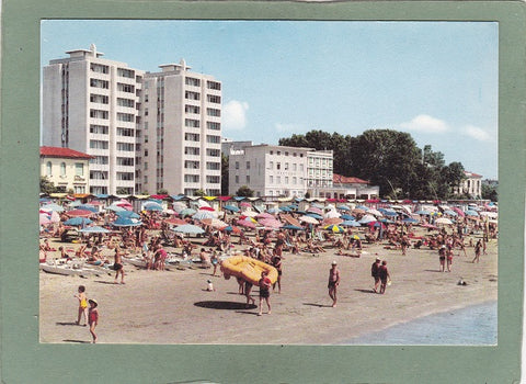 AK Lignano Sabbiadoro. La spiaggia.