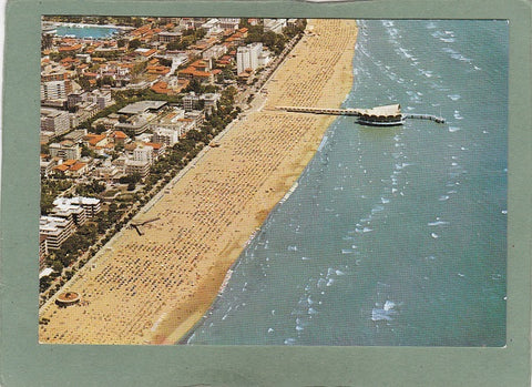 AK Lignano Panorama aereo dal mare.