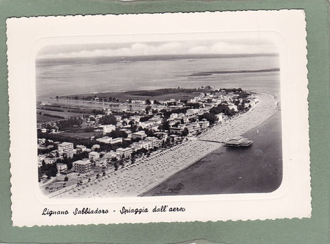 AK Lignano Sabbiadoro – Spiaggia dall'aereo.
