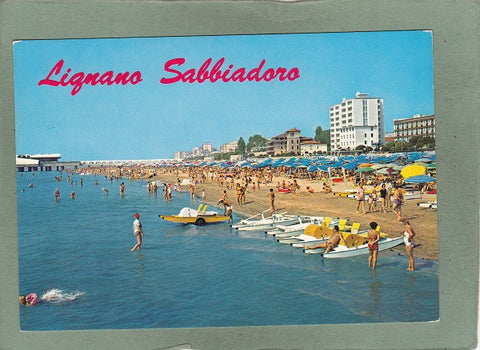 AK Lignano Sabbiadoro. La spiaggia.