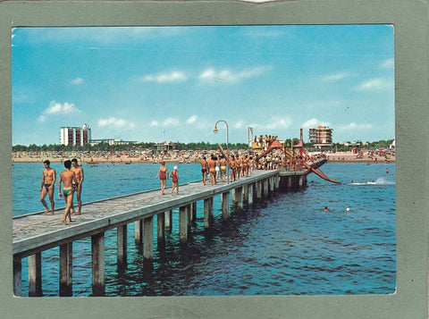 AK Lignano Pineta. Pontile.