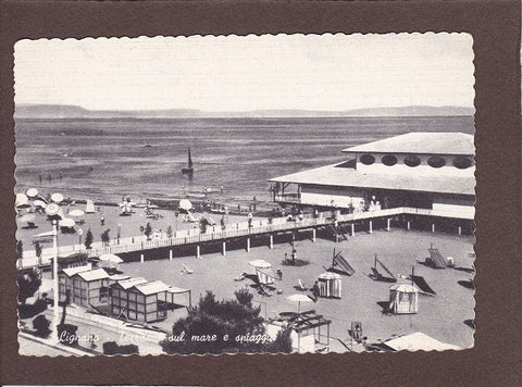 AK Lignano – Terrazza sul mare e spiaggia.