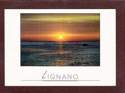 AK Lignano. Tramonto.