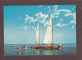 AK Strand. Segelboot.