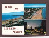 AK Grüße aus Lignano Pineta.