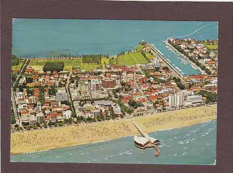 AK Lignano. Panorama aereo dal mare.