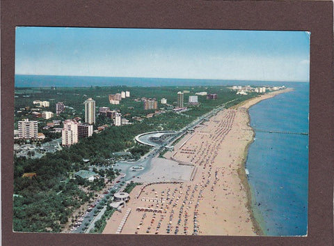 AK Lignano Pineta. La spiaggia verso Sabbiadoro.