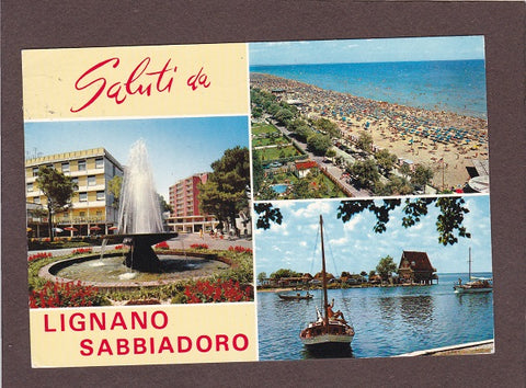 AK Saluti da Lignano Sabbiadoro.