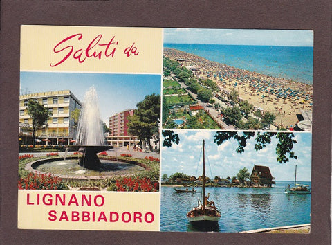 AK Saluti da Lignano Sabbiadoro.