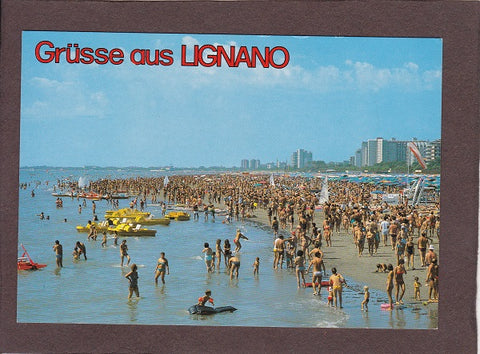 AK Grüße aus Lignano.