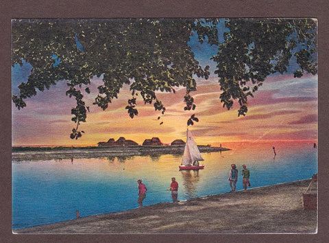 AK Lignano Sabbiadoro. Tramonto in Laguna.