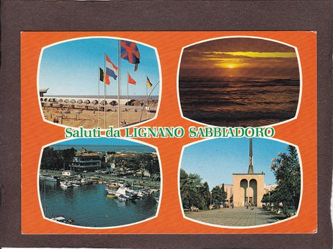 AK Saluti da Lignano Sabbiadoro.