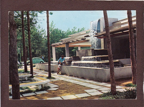 AK Lignano Pineta. La fontana.