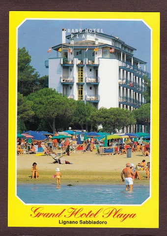 AK Lignano Sabbiadoro. Grand Hotel Playa. Lugomare Trieste 128.