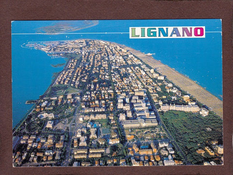 AK Lignano. Panorama dall‘aereo.