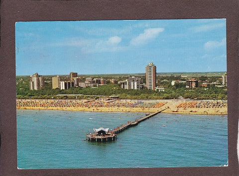 AK Lignano Panorama aereo dal mare.