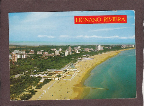 AK Lignano Riviera. Pineta dall‘aereo.