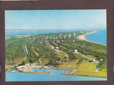 AK Lignano Riviera. Dall‘aereo Darsena Marina uno.