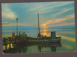 AK Siamo in vacanze sulla Riviera Adriatica. Tramonto in laguna. Lignano ? Bibione ?