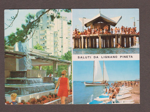 AK Saluti da Lignano Pineta.