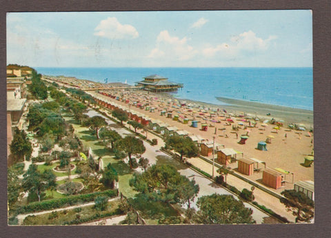 AK Lignano Sabbiadoro. Spiaggia con terrazza a mare.